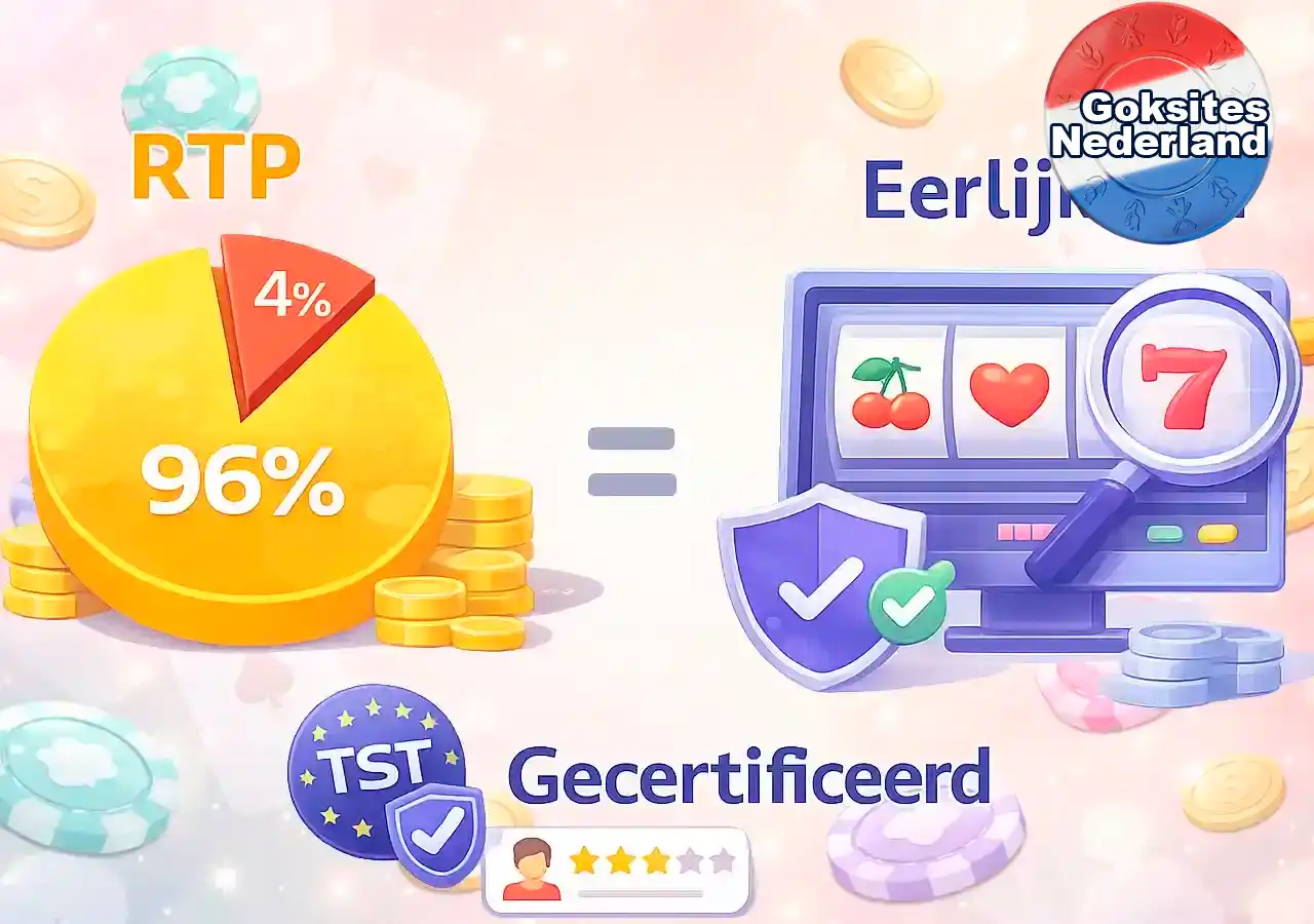 Hoge RTP en eerlijke slots bij gelicentieerde casino's
